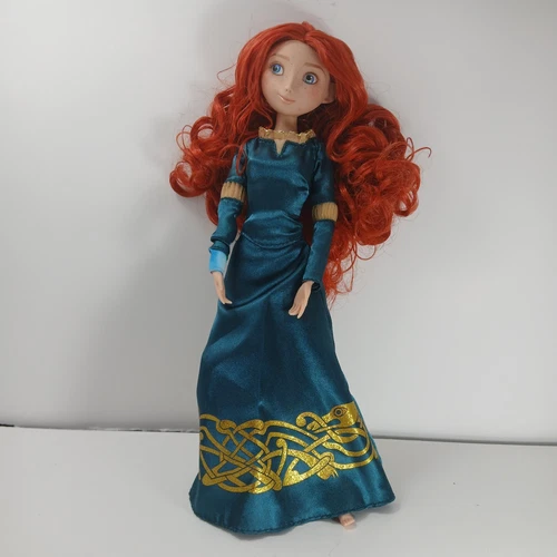 Disney Store Princess Merida Classic Doll Brave Red Curly Hair Articulated