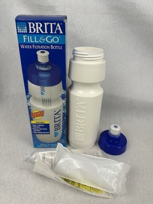 Brita Fill & Go 10''  Water Filtration Bottle Brand New w/ Sealed Filter