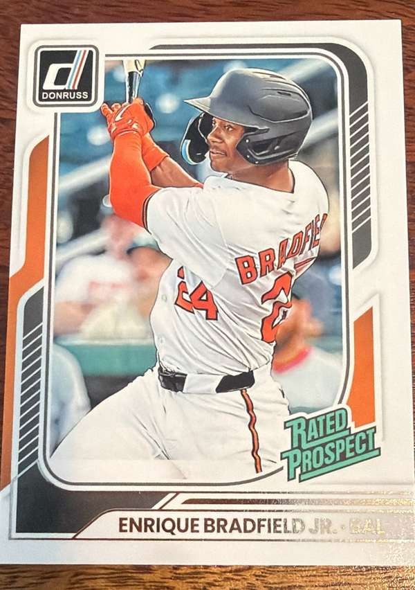 2026 Donruss #147 Enrique Bradfield Jr. Rated Prospect