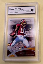 Robert Griffin III 2012 Topps RC Prolific Playmakers #PP-RG  GEM  10 Redskins