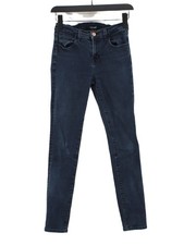 J Brand Women's Jeans W 26 in Blue Cotton with Other, Polyester Skinny