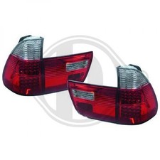 Diederichs Design Rückleuchte Set Led klarglas/rot/weiß für BMW X5 99-03 4-TEIL