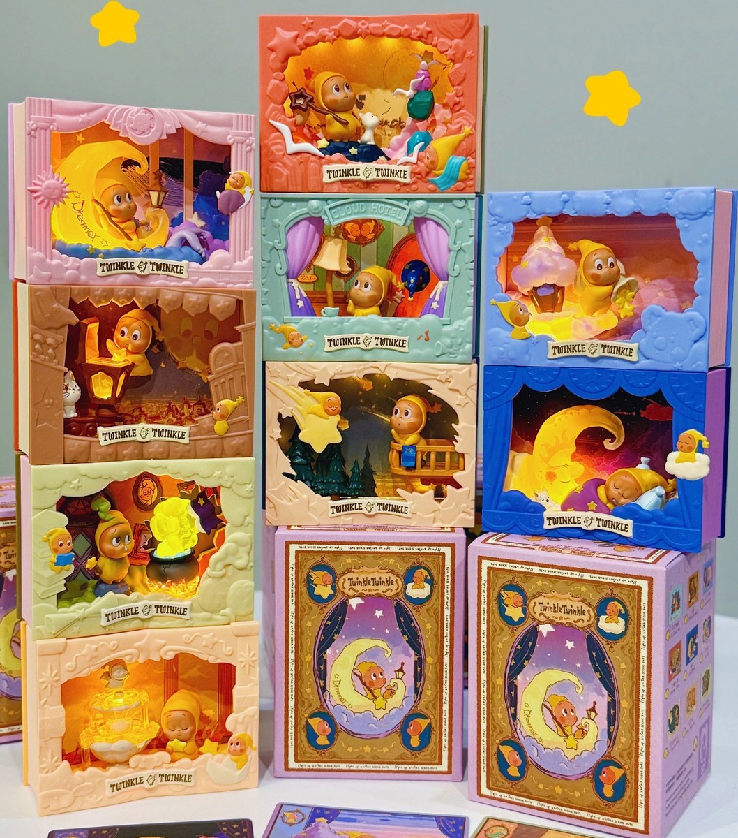 Twinkle Twinkle Light up Series Scene figures Blind Box