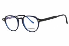 Cutler and Gross CG1313V2 003 Navy 48mm Eyeglasses New Authentic