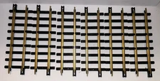6 New Bright Christmas Train Straight Brass Track Add-On Pack Dillards Holiday