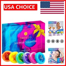 Luxurious Shower Steamers Gift Set - Relaxation and Stress Relief for Him Her