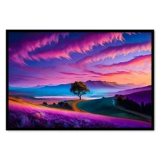 Printable Digital Wall Art Painting 36x24 Unframed Downloadable Home Décor Gift