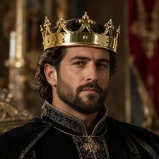 King Crown, Royal Crown, Steel Gold Crown, Medieval Crown, Gold Tone Crown, Roya
