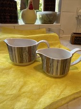 Midwinter Sienna Jugs X 2 VGC Vintage