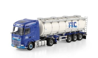 WSI 1:50 ITC Holland Transport DAF XG MY25 4x2 tanker semitrailer  Truck Diecast