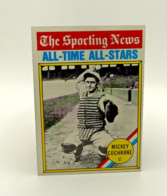 1976 Topps - The Sporting News AllTime All-Stars Mickey Cochrane #348