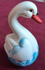 Jouet à Bascule Musical Culbuto Cygne MARECHAL France Années 60/70