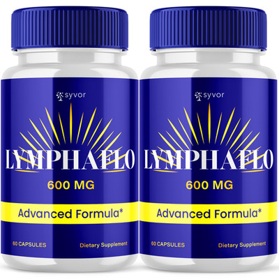 (2 Pack) Lymphaflo Pills Support Daily Balance and Overall Wellness 120 Capsules