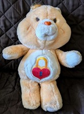 1985 Kenner Care Bears: Secret Bear 13" with pull string, and working voice box