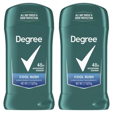 Degree Men Original Antiperspirant Deodorant Cool 2.7 Ounce (Pack of 2), Blue 
