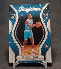 Brandon Miller Magicians Rookie 2023-24 Panini Donruss Card #5 Charlotte Hornets