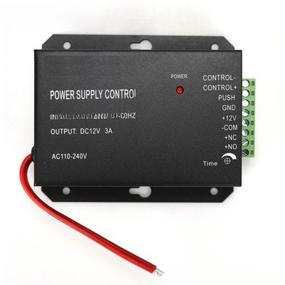 Entrance Guard 12V 3A Netzteil mit High Low Level und Schaltersteuermodi