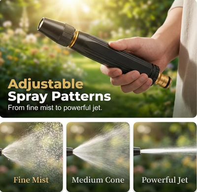 #ad High Pressure Washer Head and Connector Set Premium Three Spray Modules 1 Unit $42.99