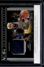2018-19 Panini Noir #NJ-MCL Mike Conley Newsreels Jerseys #/65