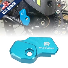 For CFMOTO 450MT IBEX450 2024-2026 Motorcycle Alu Blue Front ABS Sensor Guard