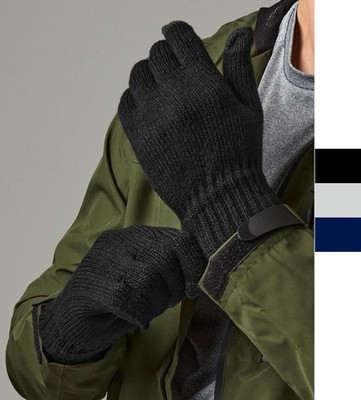 2er Pack Beechfield Unisex Handschuh Winter TouchScreen Smart Glosse B490 NEW