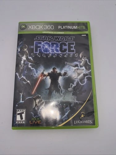 Star Wars the Force Unleashed Microsoft Xbox 360 CIB Tested And Working