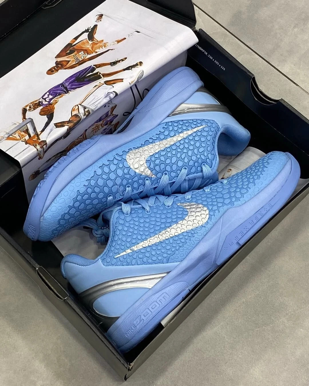 MEN Kobe 6 Protro Ice Blue Grinch  - All Size US 7-12