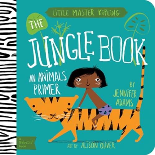 Little Master Kipling: The Jungle Book (BabyLit) By Jennifer Adams,Alison Olive
