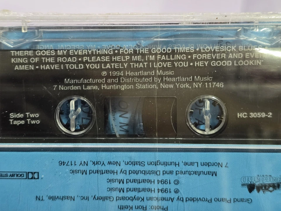 Floyd Cramer Plays All Time Country Favorites Cassette Tape 1 & 2 NEW SEALED - Image 4 of 4