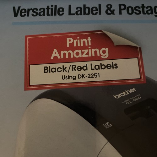 Brother QL-800 High-Speed Professional Label Printer QL800 Brand New - 第 4/7 張圖片