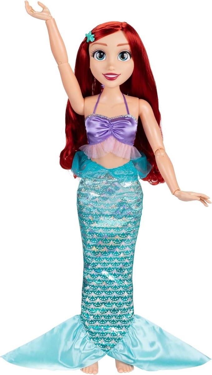 DISNEY PRINCESS PLAYDATE ARIEL 32INCH DOLL TOY UK