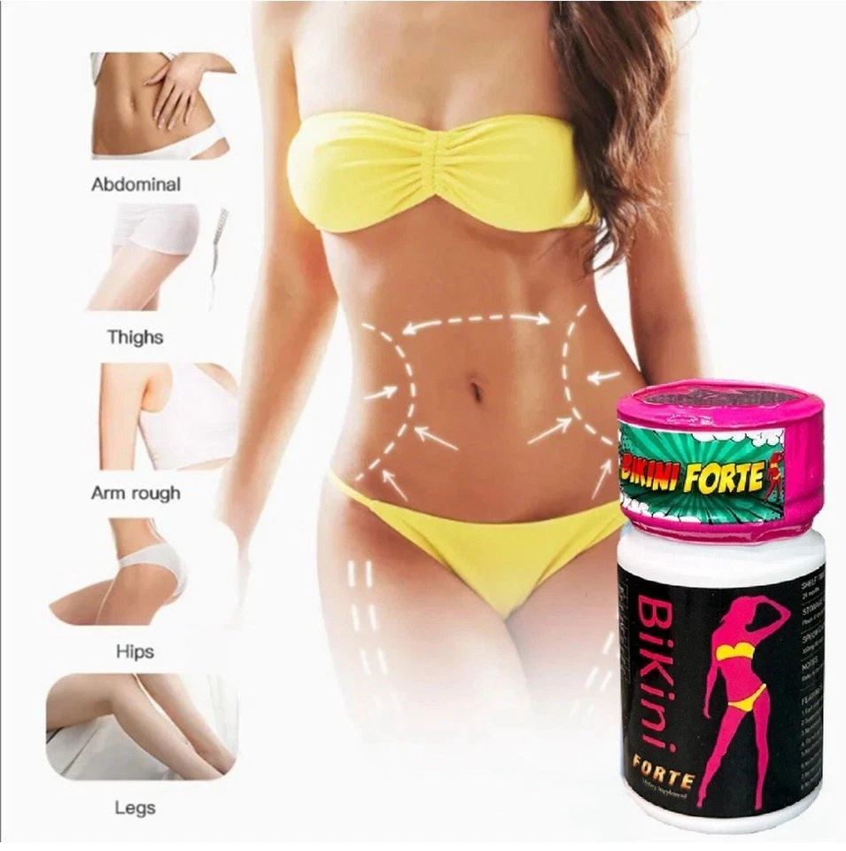 PASTILLAS BIKINI FORTE ORIGINALES 100X100,PIERDE HASTA 12 QUILOS EN 1 MES - Imagen 2 de 4