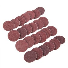 25/50PCS Aluminium Oxide Sanding Discs Pad 24-240 Grit Abrasive Sandpaper Discs