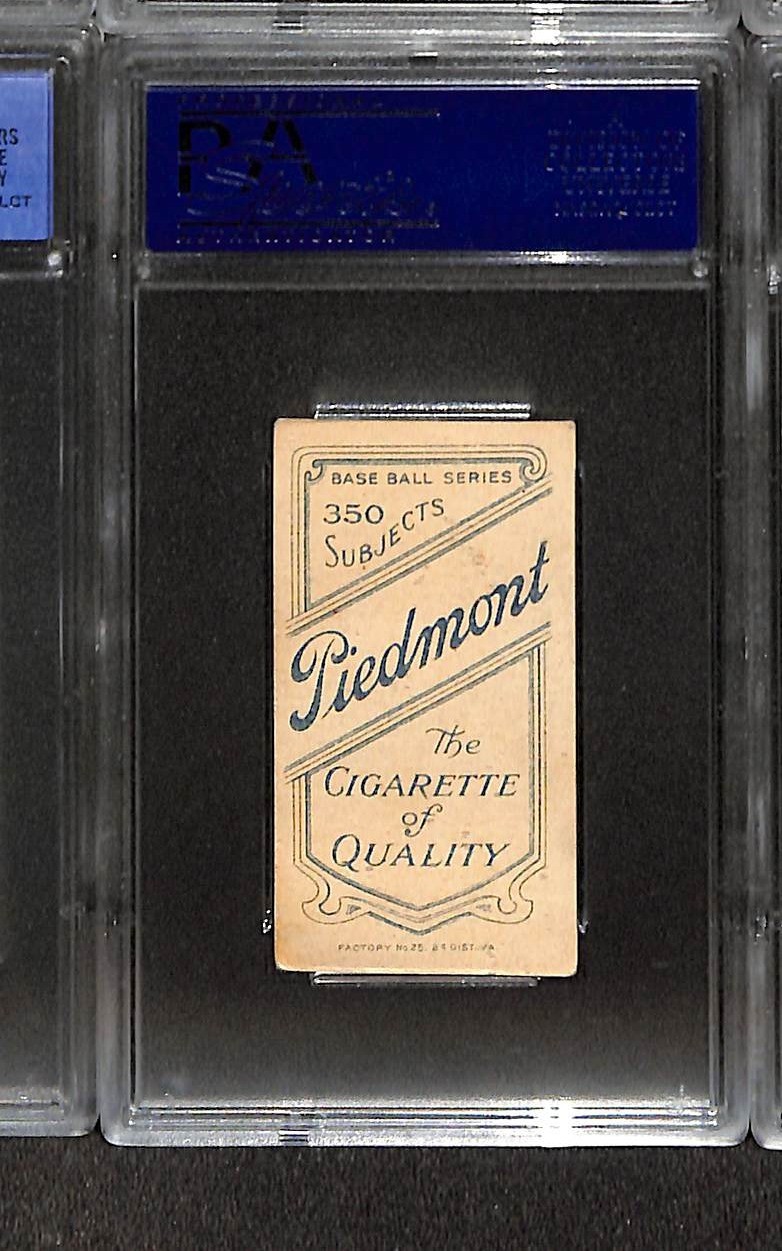 1909 T206 Piedmont  JACK KNIGHT PORTRAIT PSA 3 VG 14389300  view 2