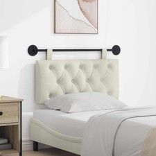 Tête de lit suspendue Montage mural Velours moderne murale gain place vidaXL vid