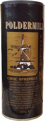 Poldermill Chocolate Sprinkles Shaker (1 X 250G) NEW !!! FREE P&P