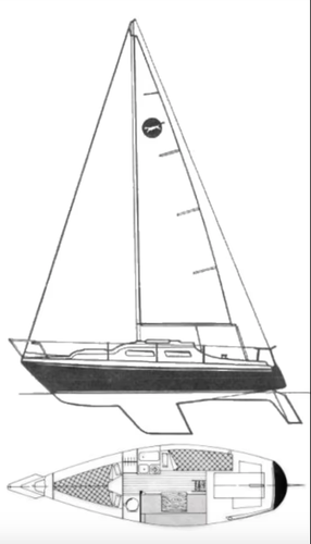 Puma 23 sportliches Segelboot Segelyacht mit Trailer - Bild 10 von 15