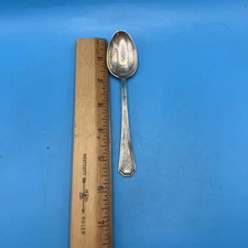 William B. Durgin by Gorham 1914 Sterling Silver Teaspoon 5.75" Engraved Peter