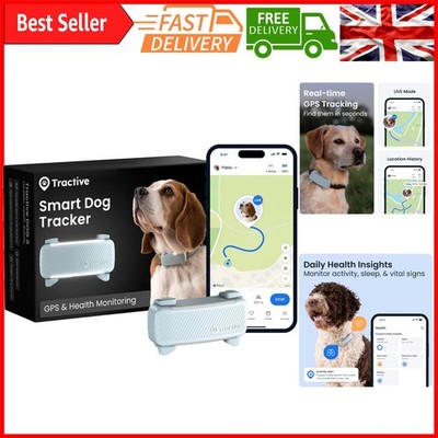 Smart Dog Tracker 2025 | GPS, Echtzeit-Tracking, Fluchtwarnungen, Vitalüberwachung...