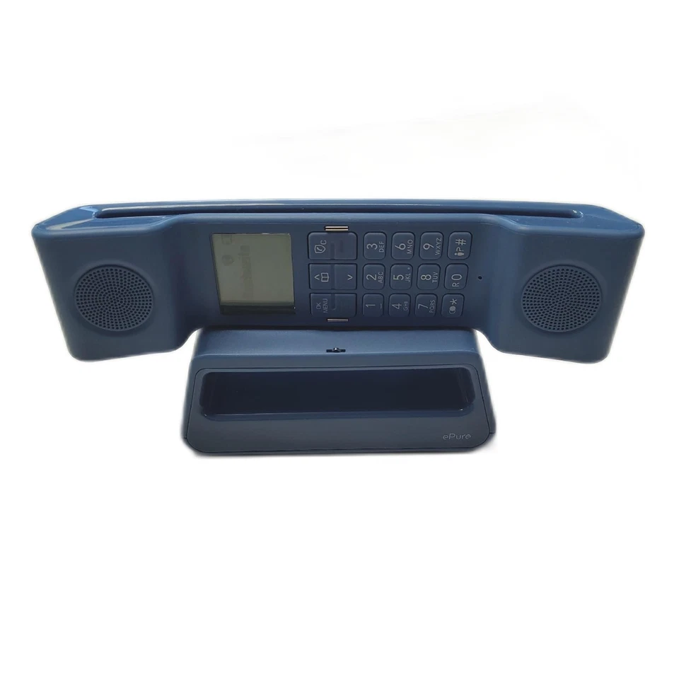 Alcatel Iconic DECT Design Telefon Blau Einfach zu Bedienen - Bild 2 von 3