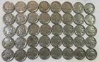 ROLL of 40 full date Indian Head BUFFALO NICKELS. Exact coins shown. #21A