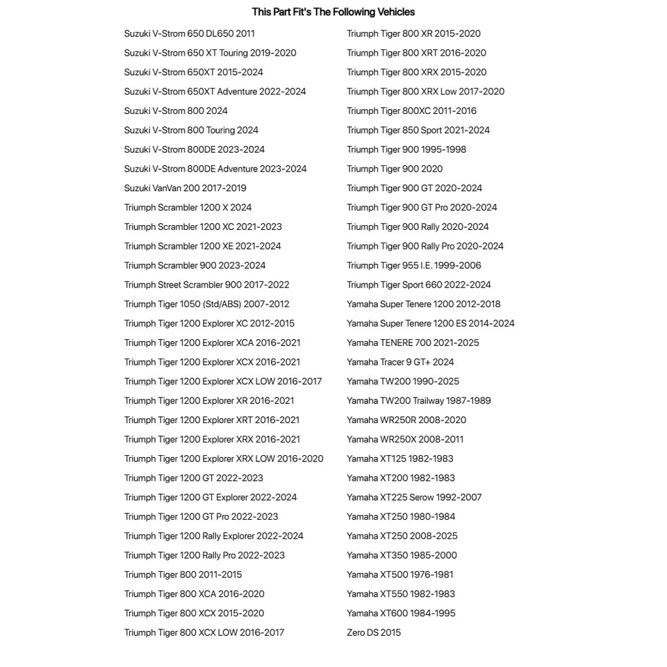 Bolsa de tanque Tusk Olympus pequeña negra/gris para Suzuki DR650S 1990-1991, 2015-2023 Foto 3 de 4