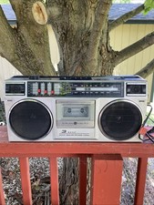 General Electric GE 3 Band Model 3-5455B Boombox Only Radio WorksRead