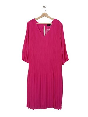 ZIZZI Langarmkleid Damen Kleid Gr. DE 40 pink Casual-Look