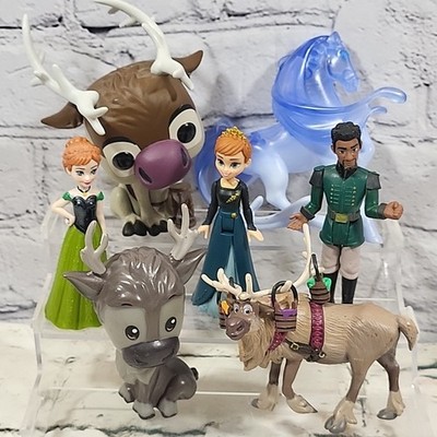 Disney Frozen 2 Figures Toys Lot Anna Sven Mattias Spirit Horse