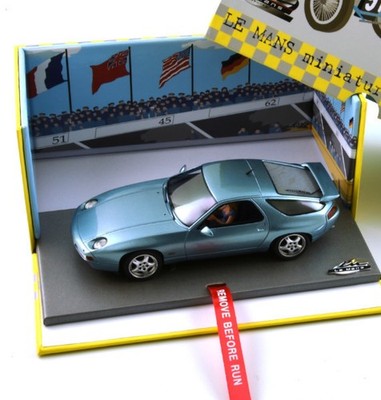 Le Mans Miniatures Porsche 928 - Light Blue 1/32 Scale Slot Car