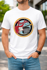 Vintage Fender Guitar T-Shirt Retro Fender Stratocaster Amp Logo Tee Unisex Rock
