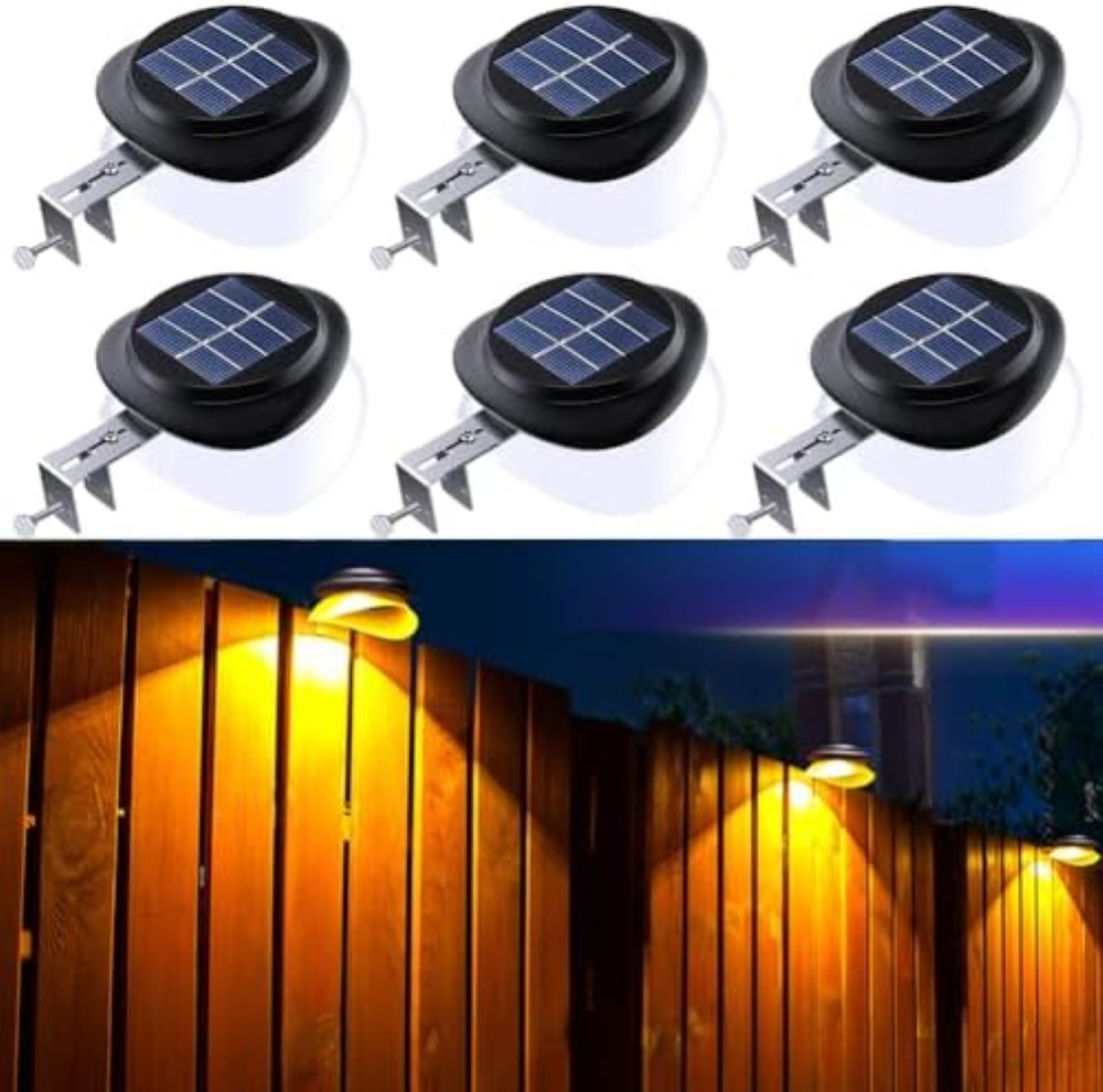 Lampade Solari Design UFO per Esterni IP55 - Luci Grondaia LED Premium