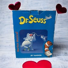 Vintage Dr Seuss Horton Hears a Who Musical Figurine  You've got a Friend  -A4