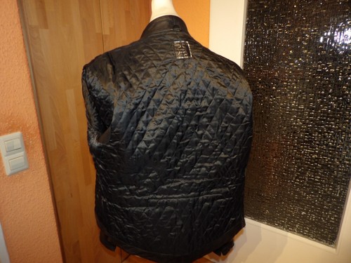 Chaqueta de moto Hein Gericke Hurricane años 80 chaqueta de cuero Café Racer talla 54 - Imagen 7 de 15
